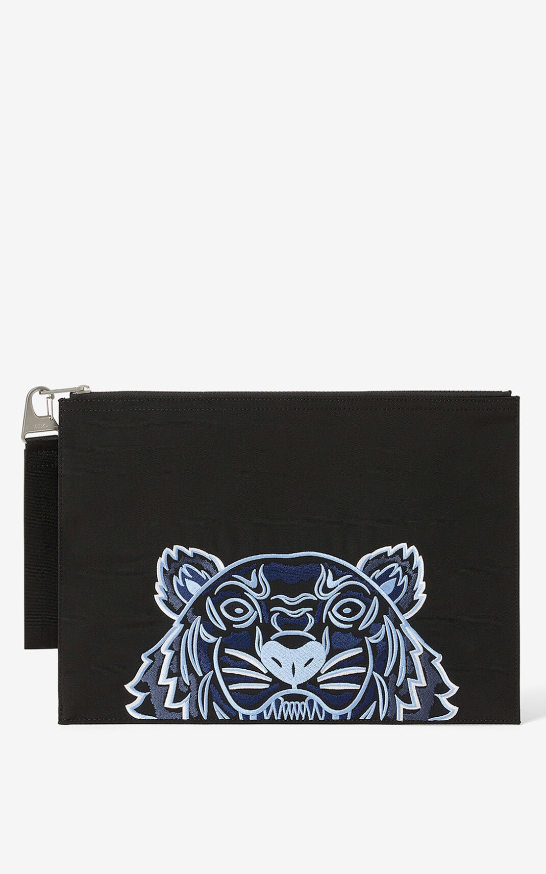 Portefeuille Kenzo Toile Kampus Tiger Homme Noir | ZDSE-38970